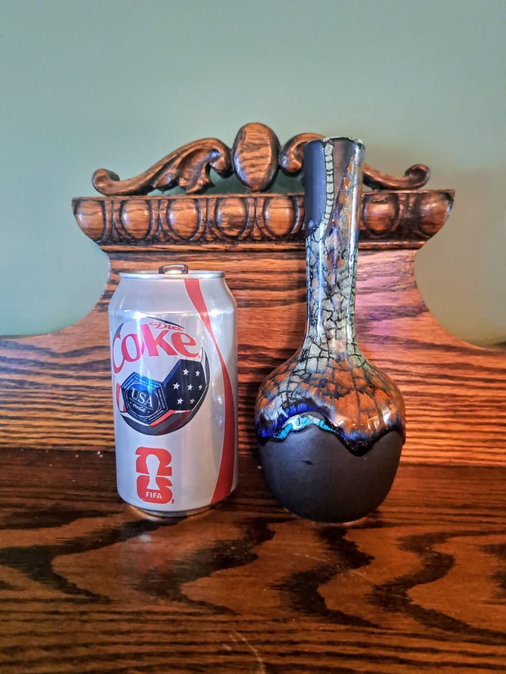 Royal Haeger Peacock Bud Vase RG-68